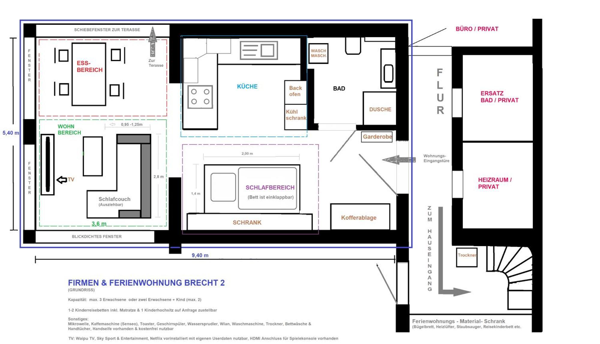 Firmen & Ferienwohnung Brecht 2 Waibstadt Exteriör bild